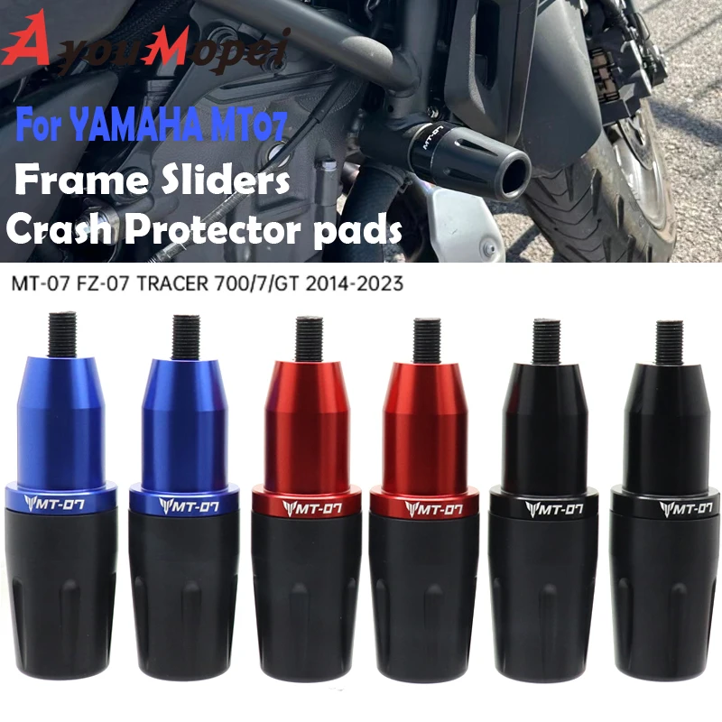 

Frame Sliders For YAMAHA MT07 Tracer 2018 2019 MT07 2014-2024 700/GT Motorcycles Accessories Falling Protection Crash Protector