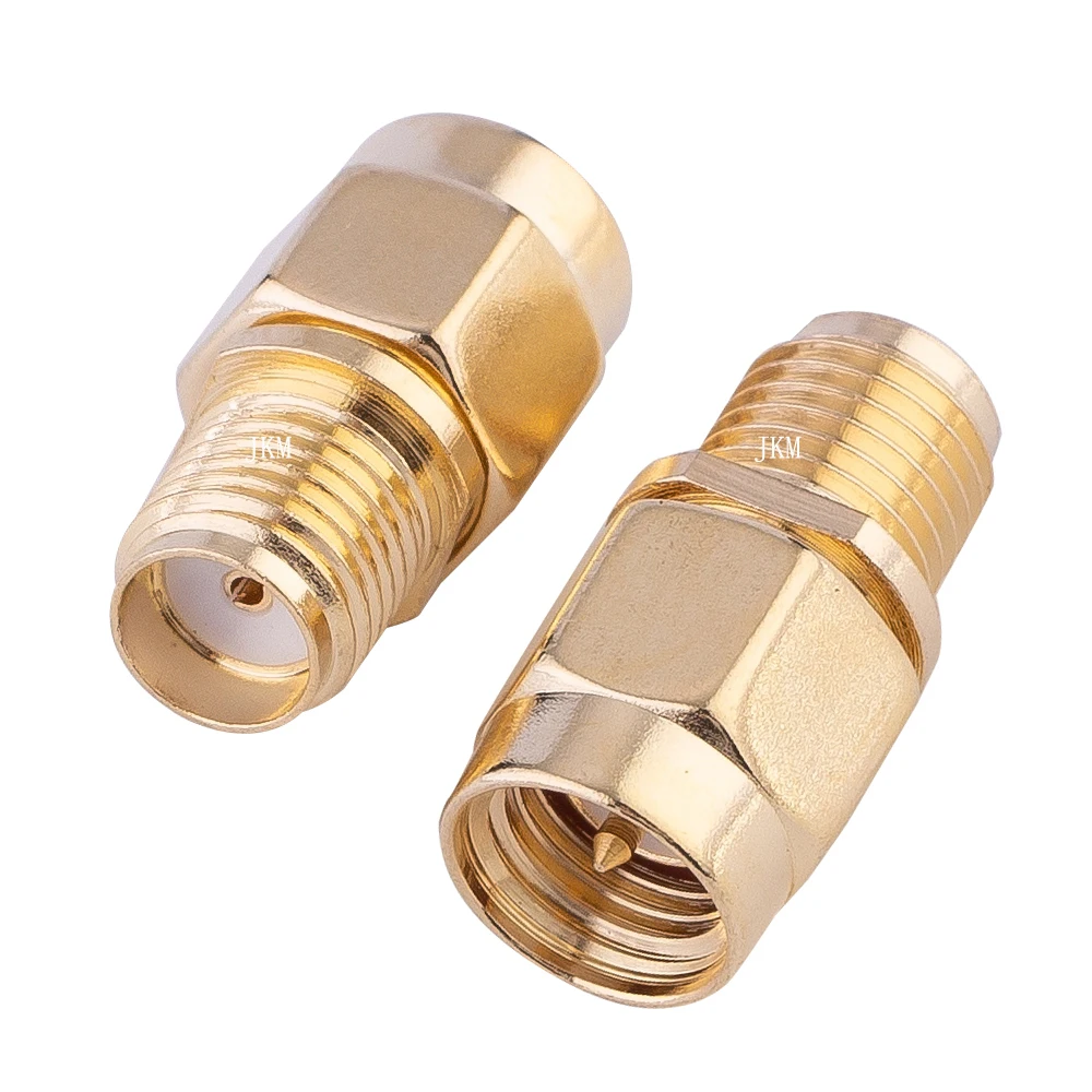1 stücke RF Koaxial Coax Adapter RP SMA Männlich Weiblich zu RP SMA Männlich Weiblich Stecker – Detail 2