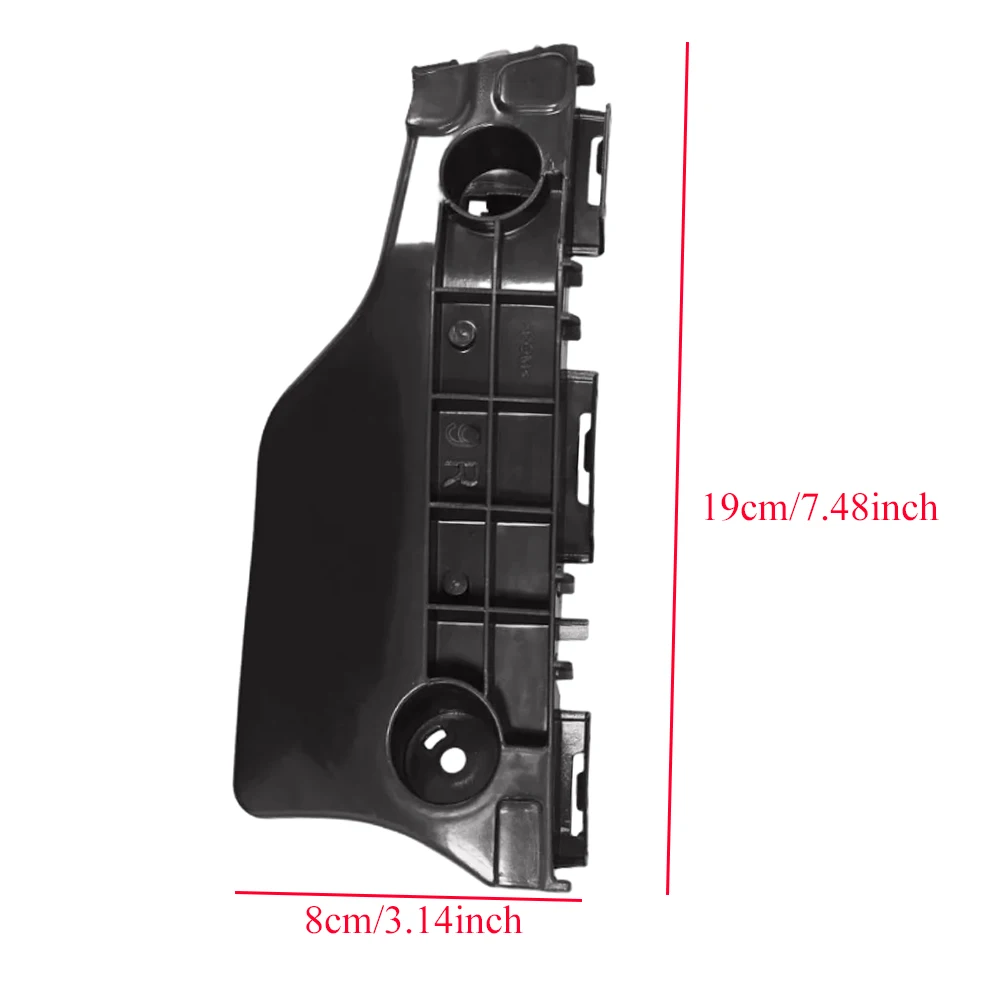 1 Pair Left Right Front Bumper Bracket Beam Support For Toyota Prius C 2012 2013 2014 2015 52536-52110 52535-52150