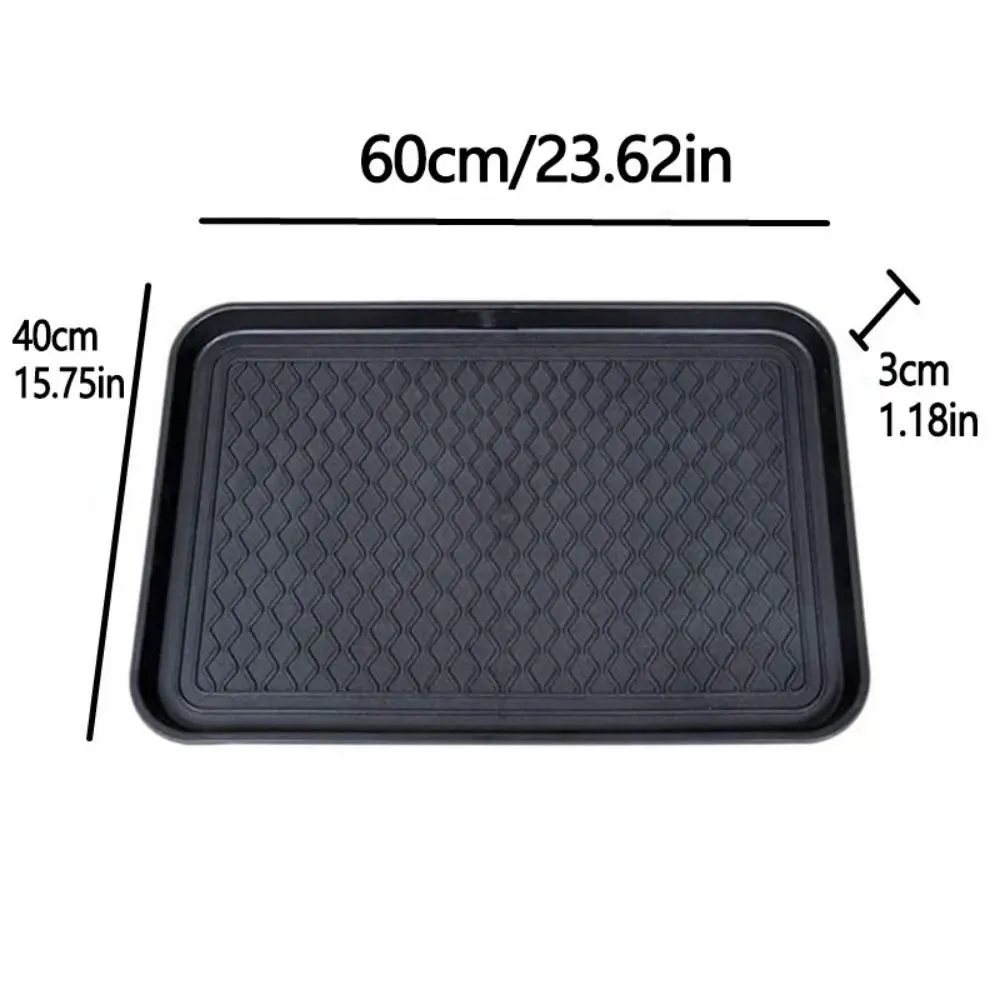 Floor Protection 2IN1 Boot Tray Mat Waterproof Multi-Purpose Wet Shoe Tray Durable with Floor Mat Plants Tray Mat Dog