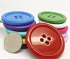 Large Resin Coat Sewing Buttons, 4-Holes Round Buttons, DIY Garment Accessories, 34mm, 38mm, 44mm, 50mm, 5Pcs, Lots 6