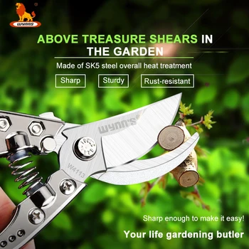 WYNN'S SK5 Steel Garden Pruning Shears 1