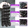 Melodie Loose Wave Human Hair Bundles 3 4 Deals 12A Grade 100% Raw Virgin Hair Extension Unprocessed 40 Inch Brazilian For Women 2