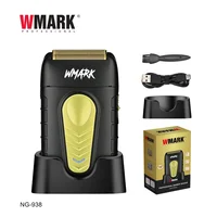 WMARK NG-991 986 995 998  Barber Shaver Shaper Electric Shaver Beard USB Electric Razor for Golden Oil Head Shaving Machine 2