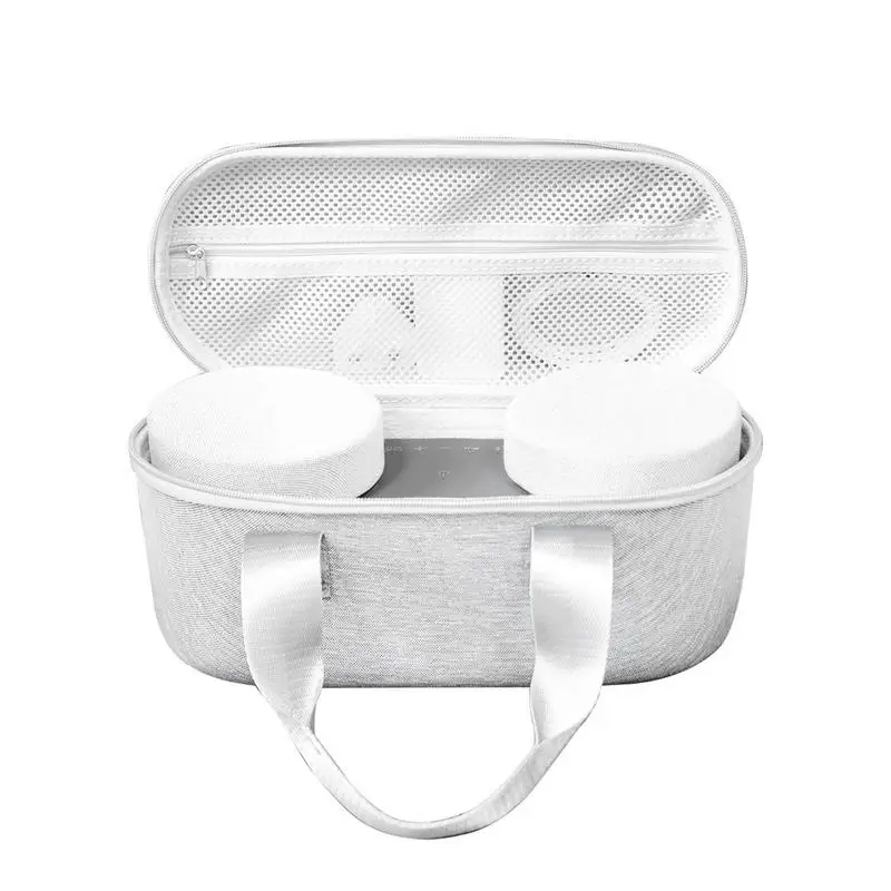 

Speaker Case Large Capacity speaker protective case Portable speaker storage bag Waterproof Hard Travel Case with Mesh Pocket