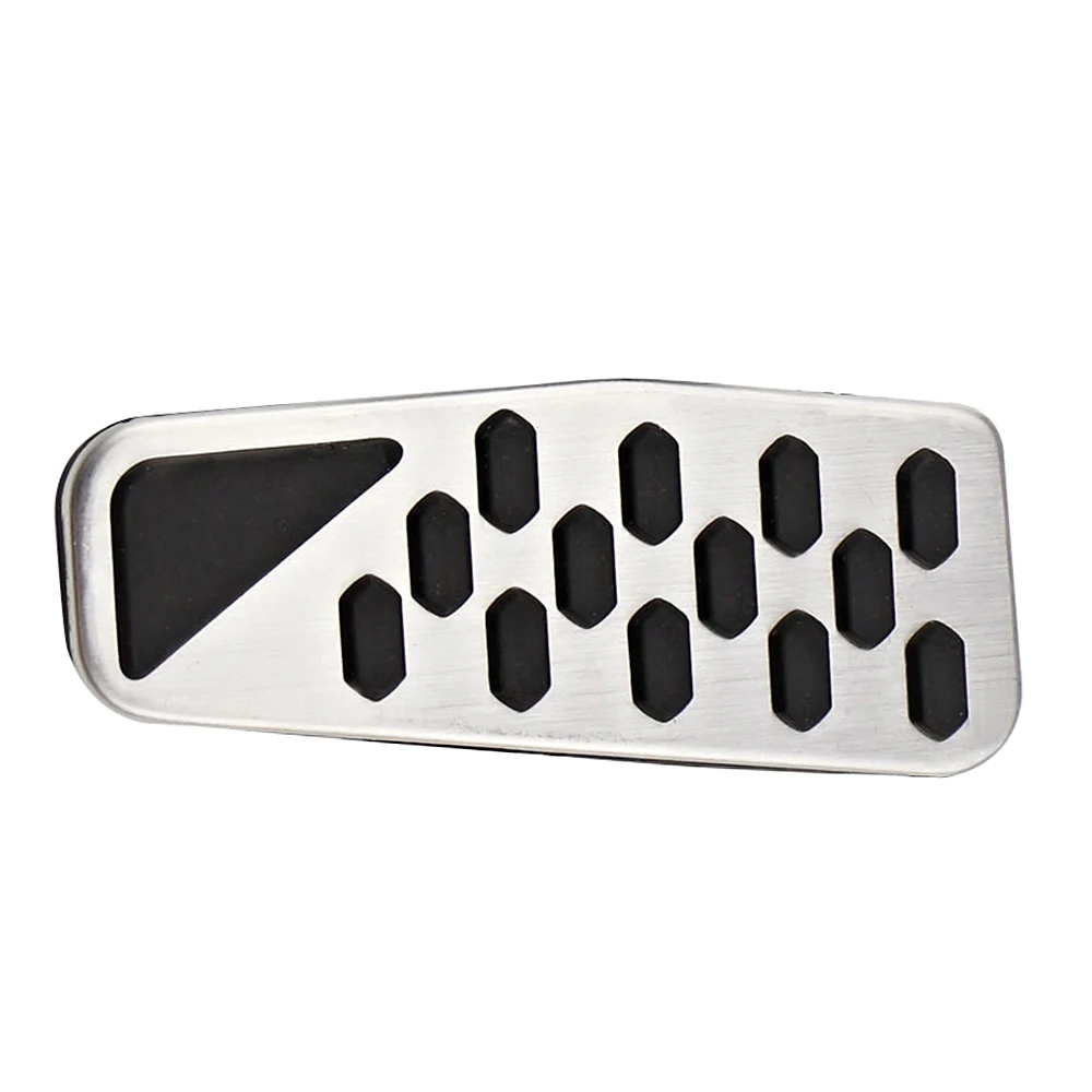 Non-Slip Foot Pedal Pads for Jeep Wrangler JL Steel Brake and Accelerator Pedal Covers 2pcs