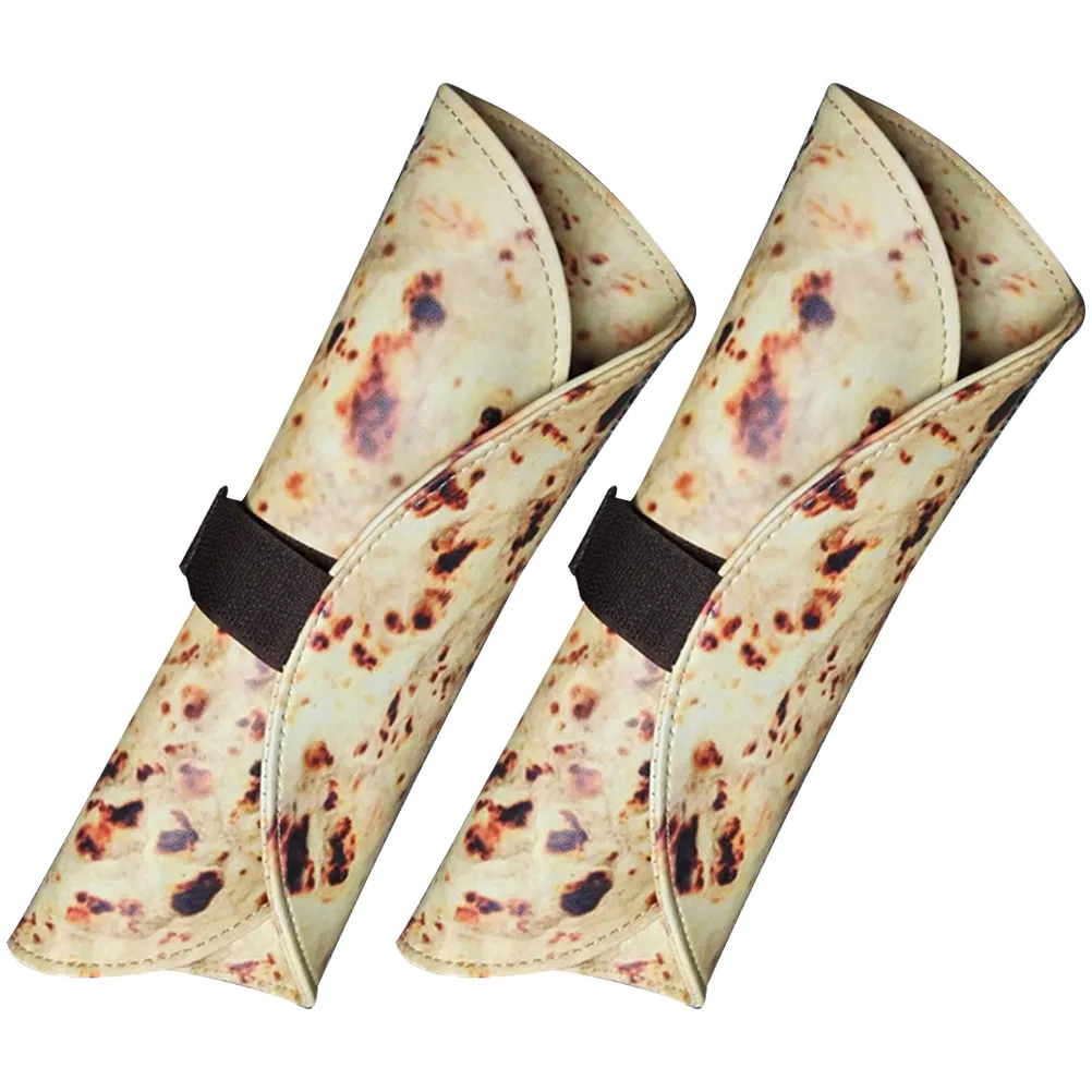 2Pcs 토르티야 연필 롤업 케이스 캔버스 휴대용 연필 정리함 대용량 펜 보관 가방 펜 케이스 펜 롤 랩