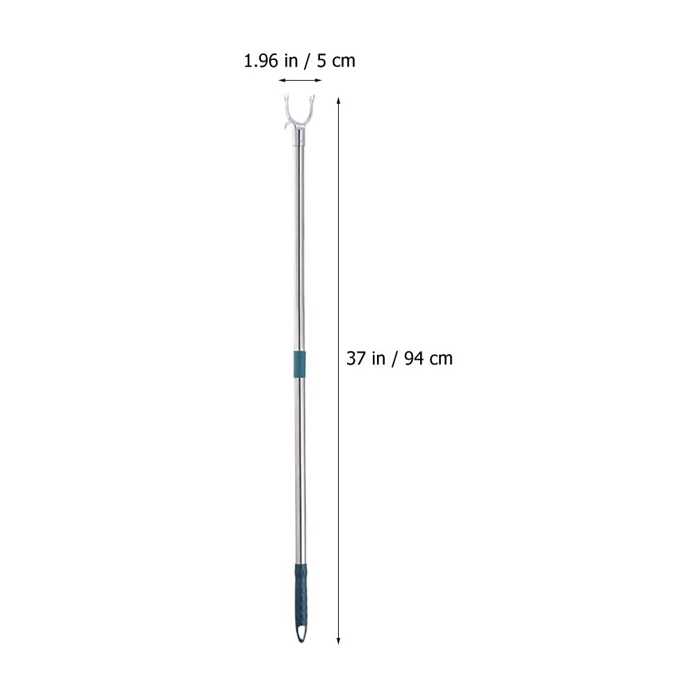 Clothes Line Outdoors Wardrobe Hook Pole Clothing Reach Pole Hanger Pole Reach Stick Cloth Drying Pole Cloth Picking Rod For 2