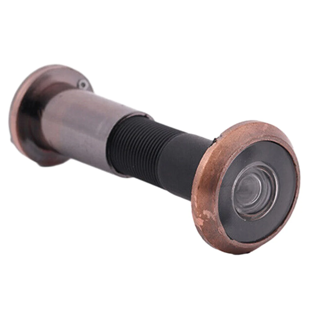 Door Peephole 200 Degree Wide Angle Door Viewer Security Peek Hole Glass Lens Home Improvement Hardware