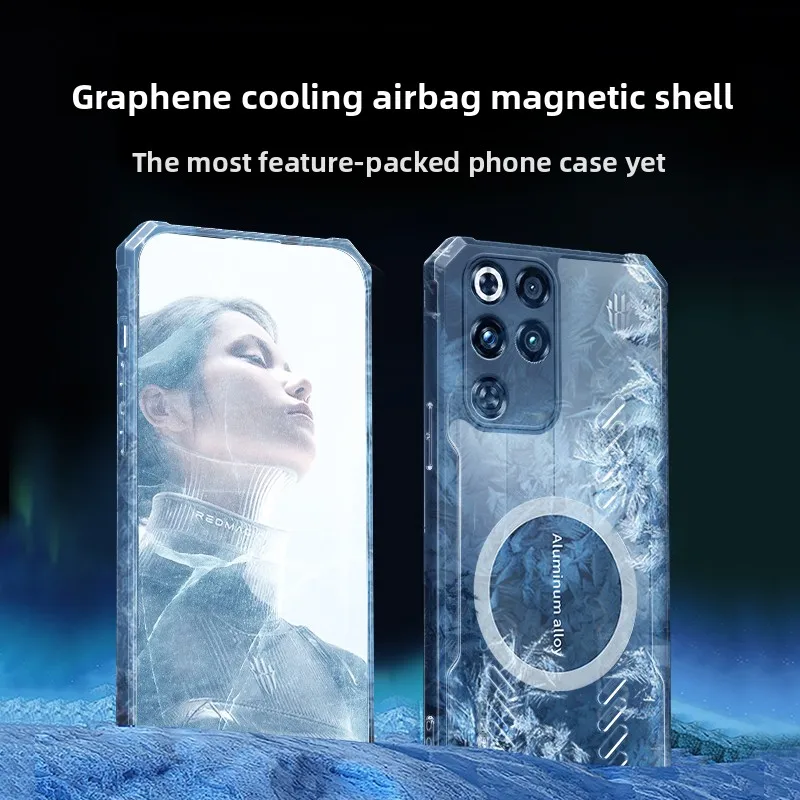 Advanced Graphene Cooling Magnetic Anti-Drop Case Cover