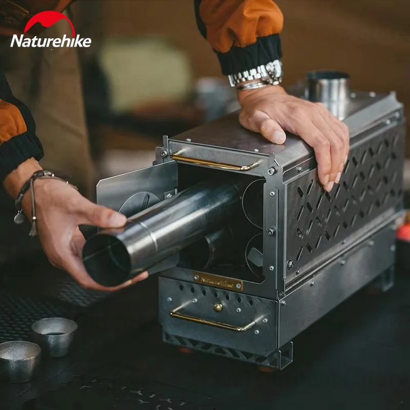 Naturehike Outdoor Firewood Stove Portable Stainless Steel Camping