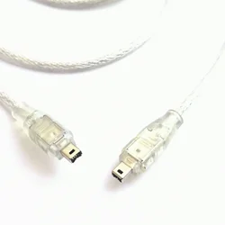 Cable de extensión de sincronización de datos FireWire i.LINK IEEE 150, 4 pines, 1394 cm, para Mini cámara D8 DV a NoteBook, 400Mbps