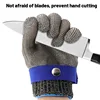 Metal Glove Stainless Steel Glove Stainless Steel Glove Cut Resistant Metal Mesh Chainmail Glove for Meat Cutting Chainsaw Work 2