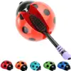 Bathroom Accessories Cute Sanitary Kids Ladybug Wall Mounted Toothbrush Holder Cartoon Animal Brush Holder With Suction Cup 1