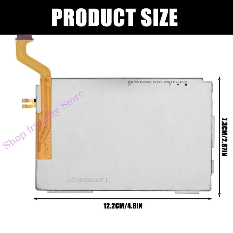 새로운 XL LL 휴대용 게임 장치에 적합한 고성능 LCD 상단 스크린 디스플레이 교체 선명한 화질