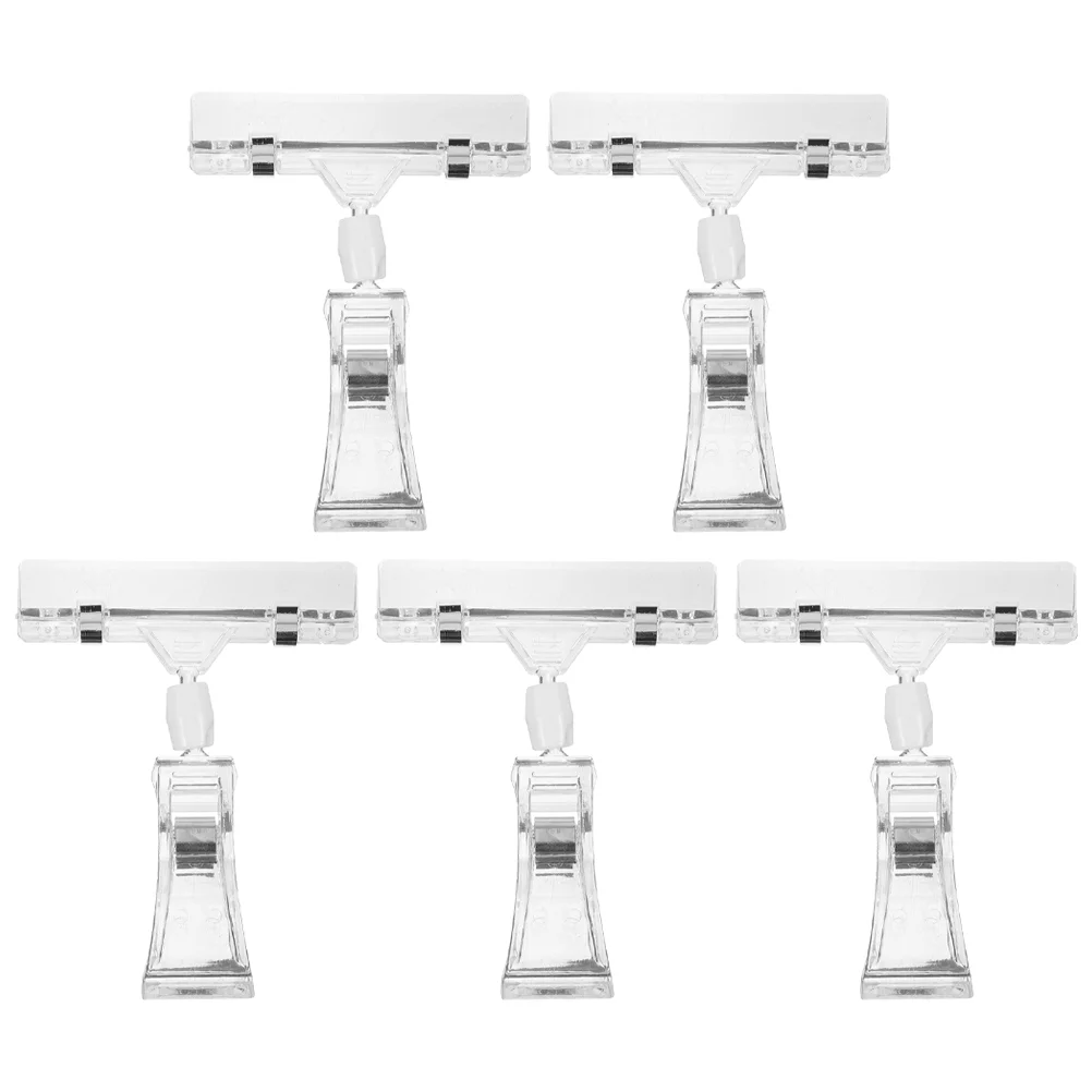 

5 шт., зажимы для рекламных надписей