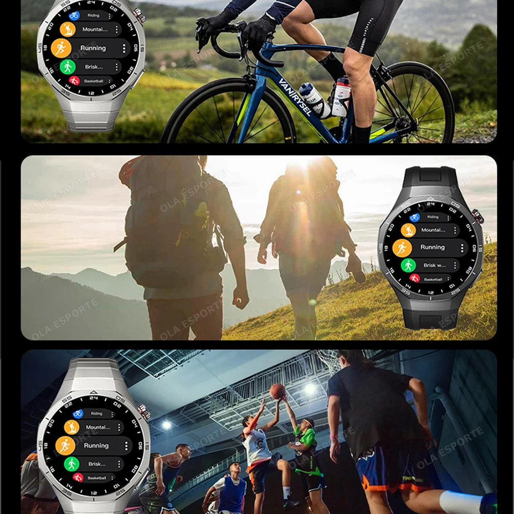 2026 New Men's Smart Watch HD Display Health Tracking Bluetooth Calling Voice Assistant Sports Women Smartwatch For Android IOS 4
