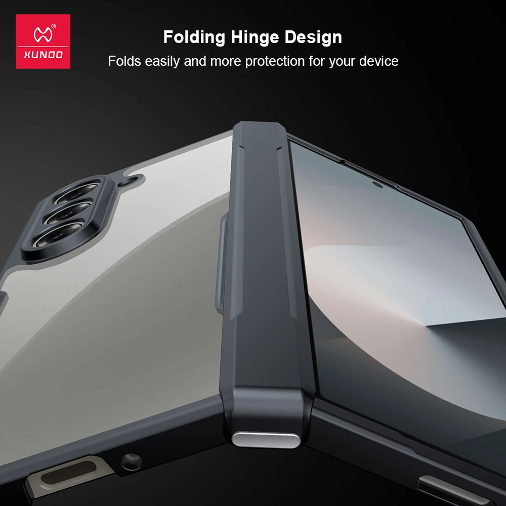 Xundd Airbag Shockproof Case with Screen Protection and Anti-Fingerprint Design