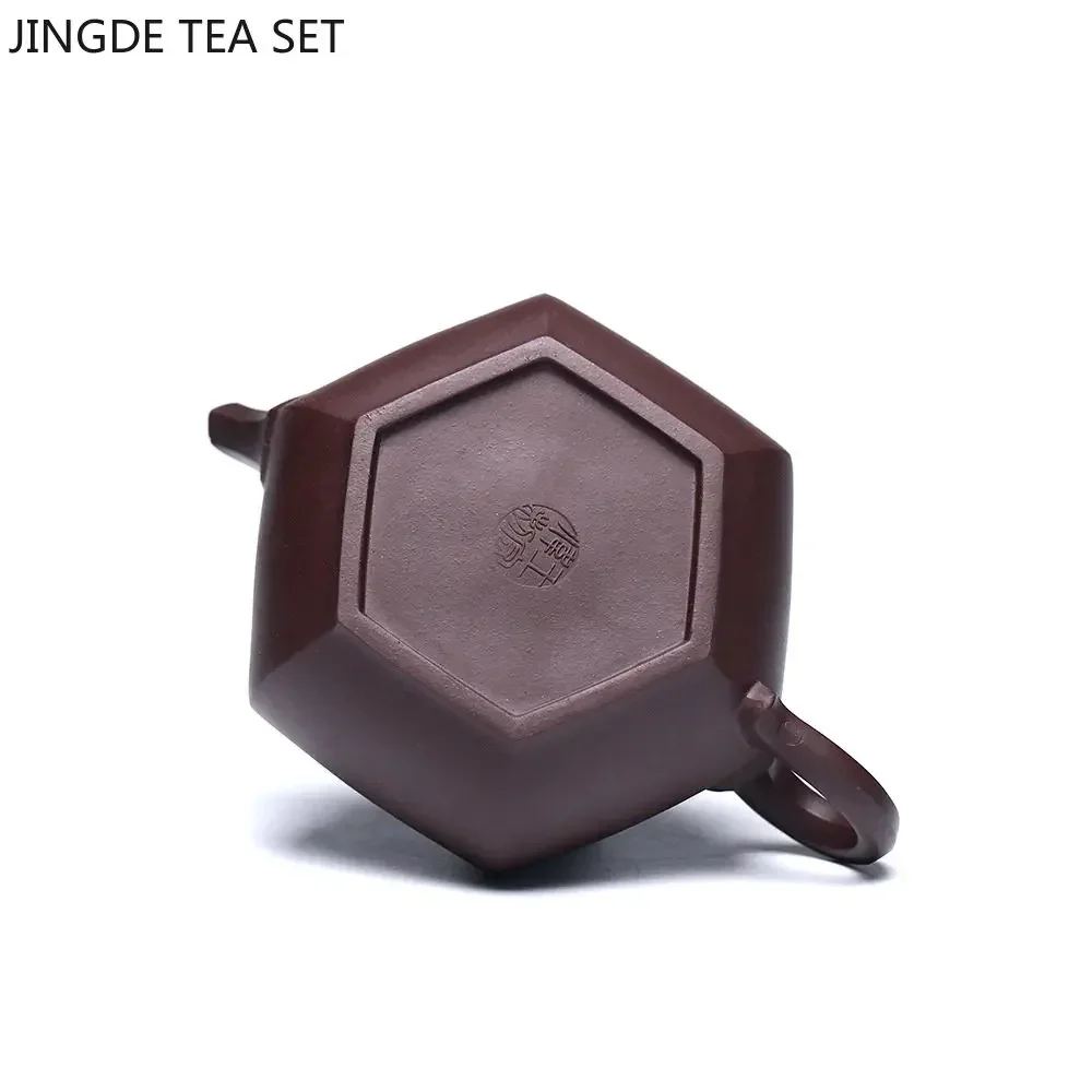 320ml Boutique Yixing Purple Clay Teapot Chinese Beauty Kettle Master Handmade Filter Tea Infuser Household Tea Set Accessories