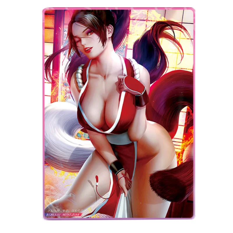 

9pcs/set Anime Game Beauty ACG Cards Girls Sexy kawaii Cartoon Hobbies Hobby Collectibles Collection Cards Gift Toys for Friends
