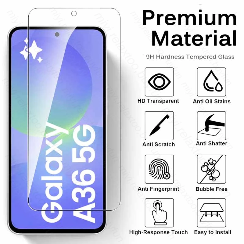 4-in-1 Protective Case with Camera Lens and Screen Protector
