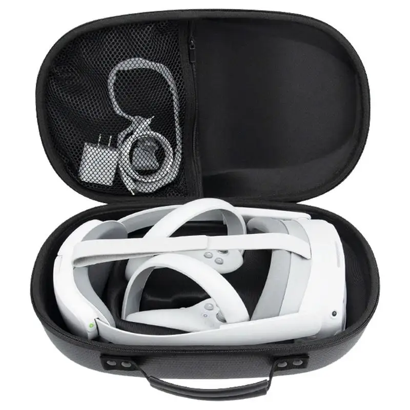 

Bag For Oculus Quest 2 / Pico4 Case Portable Boxes VR Headset Travel Carrying Case Hard EVA Storage Box Bag