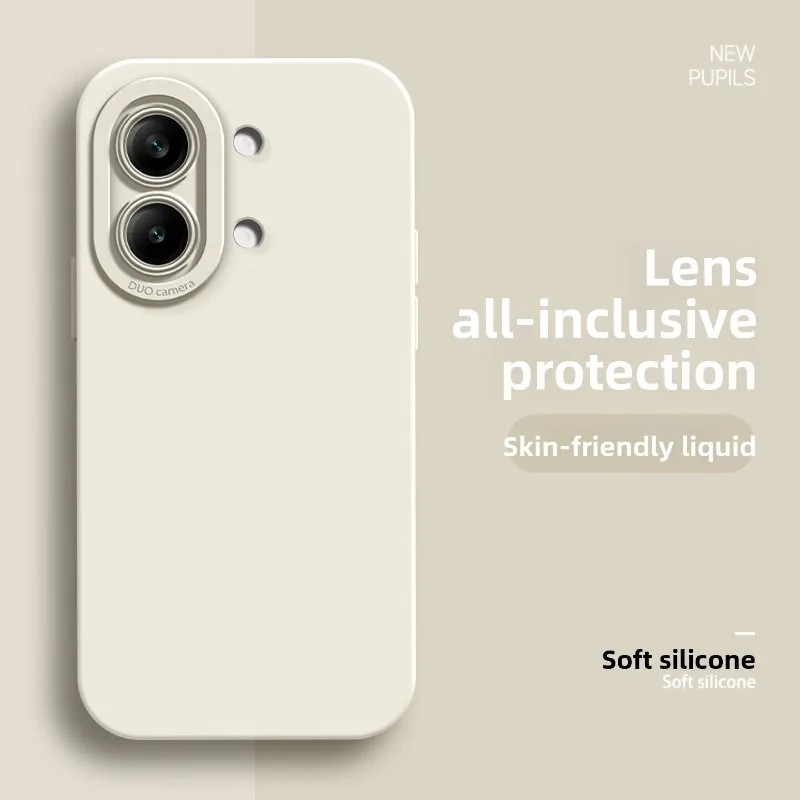 Silicone Shockproof Case - Fashion Skin-friendly Liquid Cover