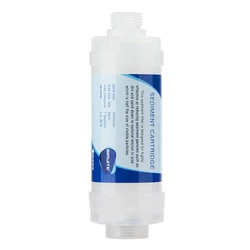 Quick-Connect Inline Water Filter Replacement Cartridge for Ice Maker and Under Sink Systems (A)