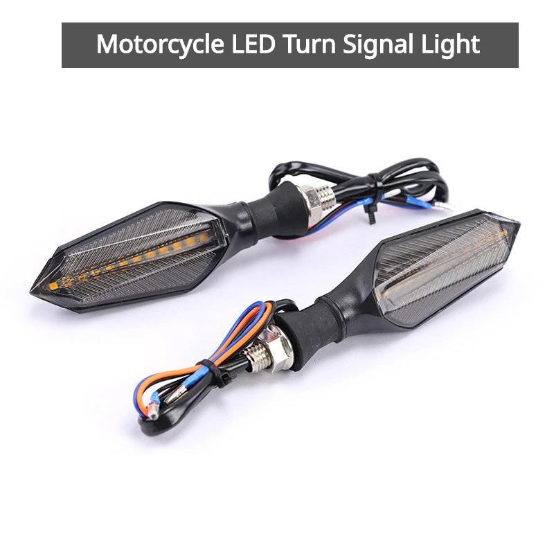 

2PCS Motorcycle LED Turn Signal Light DRL Daytime Running Lights Indicator Blinker Lamp for Kawasaki BMW Hayabusa Yamaha Honda