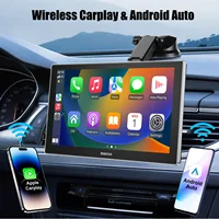 ESSGOO 9 pouces écran tactile Portable autoradio sans fil Apple Carplay Android Auto USB TF Bluetooth lien miroir 2