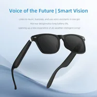 Lunettes intelligentes Bluetooth appel Sports de plein air casque AI Navigation vocale lentille photochromique étanche Anti-UV lunettes de soleil intelligentes 1