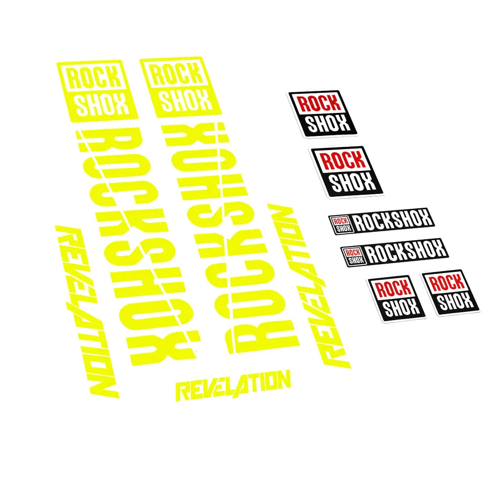 호환 스티커 rock shox 포크 계시 스티커