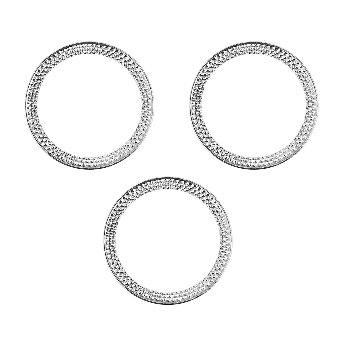 3X Engine Start Storage Switch Button Ring Trim Cover Per Land Rover Range Rover Sport 2014-2018 Range Rover-Vogue L405