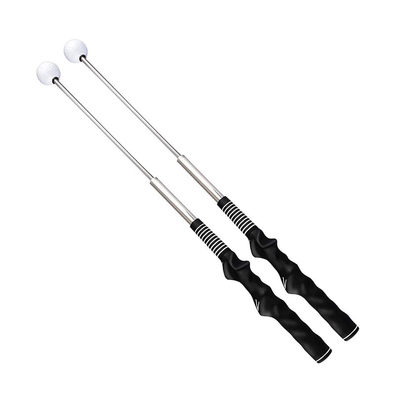 

2X Golf Swing Trainer Aid - Power Flex Golf Swing Training Aid For Flexibility, Tempo, And Strength Golf Warm-Up Stick