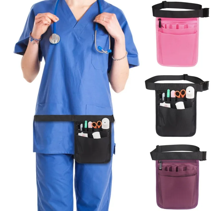 Waist Bag Tool Waist Bag Waterproof Hand Nylon Repair Hardware Toolkit Scissors Tongs Outdoor Universal Medical Staff Storage Bags
