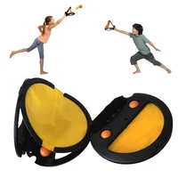 Multiple People Games Parent-Child Throwing Catching Toy Sports Fitness Hand Grasping The Ball Racket for Adult Children Gifts 2