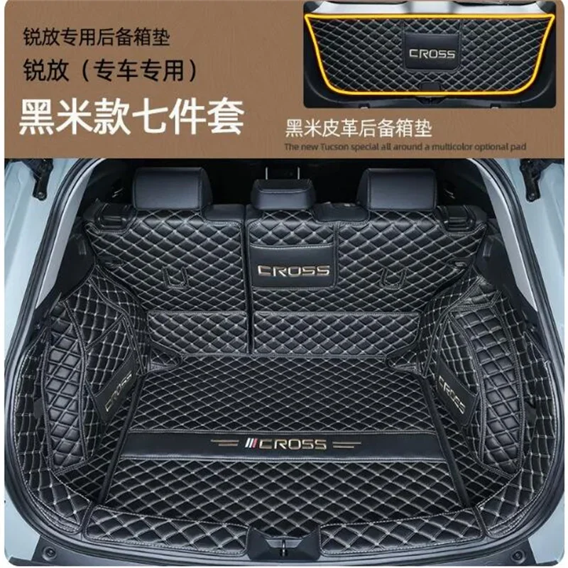 Per Toyota Corolla Cross 2022 Car Rear Trunk Boot Mat Tappetini Impermeabili Tappeto Anti Fango Vassoio Cargo Liner Accessorio Per Auto