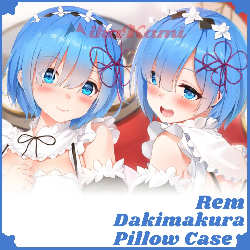 

Rem Dakimakura Re Zero Anime Pillow Case Full Body Sexy Hugging Cushion Cover Pillowcase Home Bedding Decor Otaku Gift
