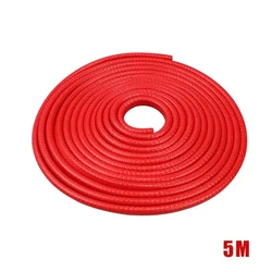 Durable U - Type Car Door Edge Guard - Heat - Resistant Anti - Scratch Protector (5M Red)