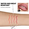 Waterproof Matte Lipliner Pencil Red Contour Tint Lipstick Long Lasting Non-stick Cup Moisturising Lips Makeup 12 Colors 4