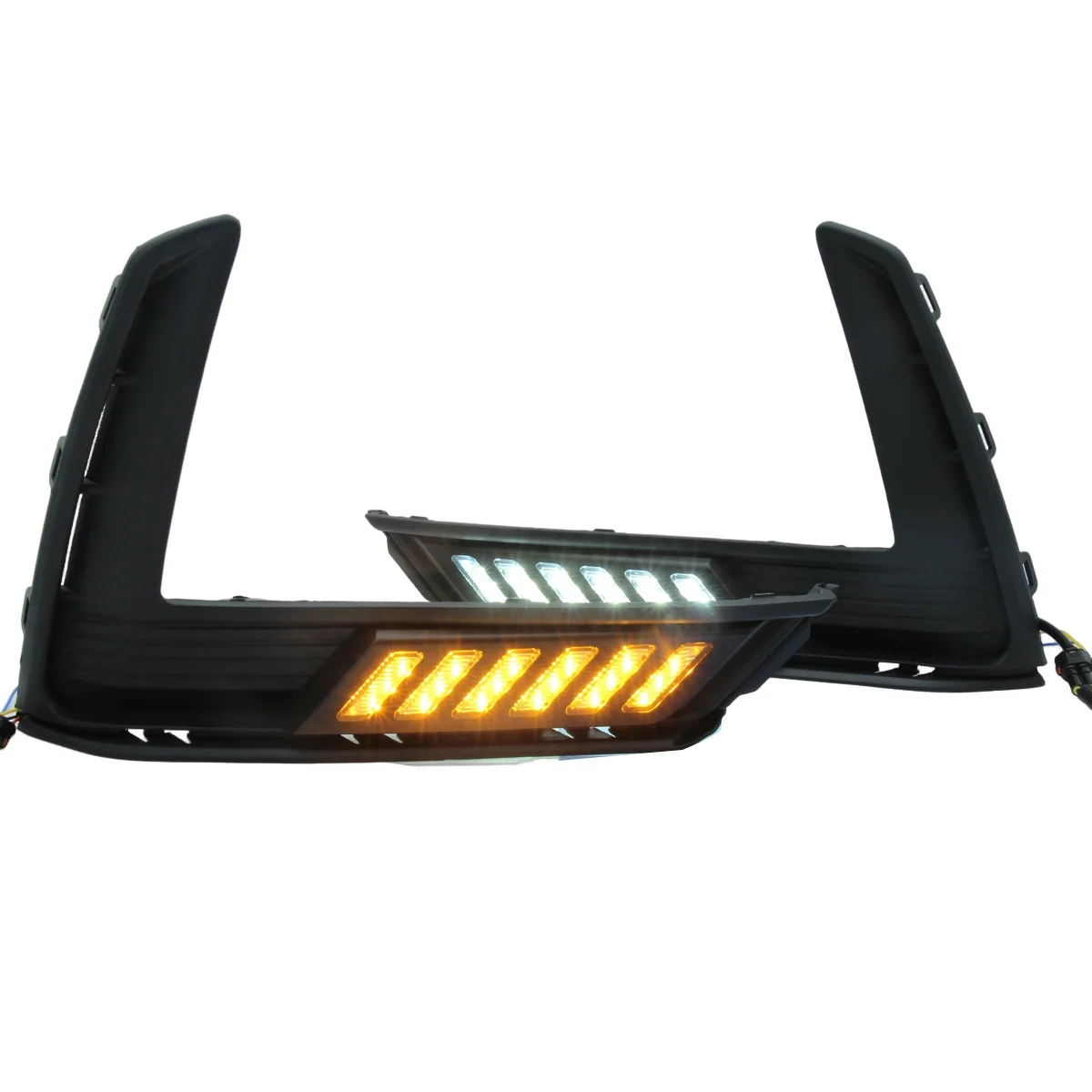 

Three Color LED Daytime Running Lights Fog Lights Turn Signals for Honda CRV CR-V 2023