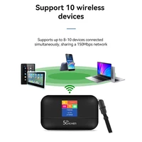 Portable MiFi Router 4G WiFi 150Mbps 3000 MAh Mifi Modem Car Mobile Wifi Wireless Hotspot with Sim Card Slot and Screen 1