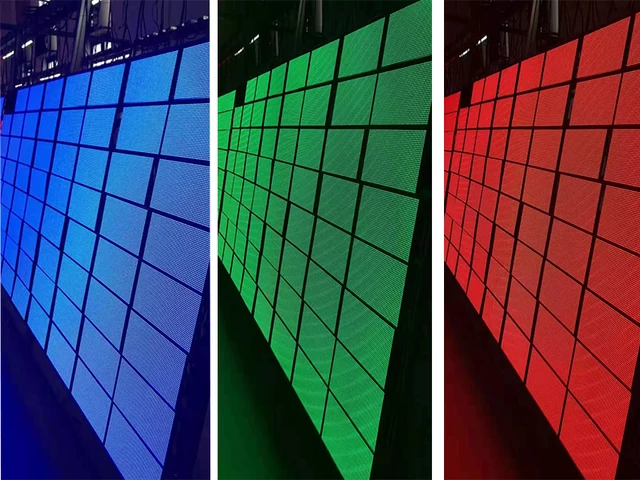 Large LED-Display 200x56cm RGB WiFi