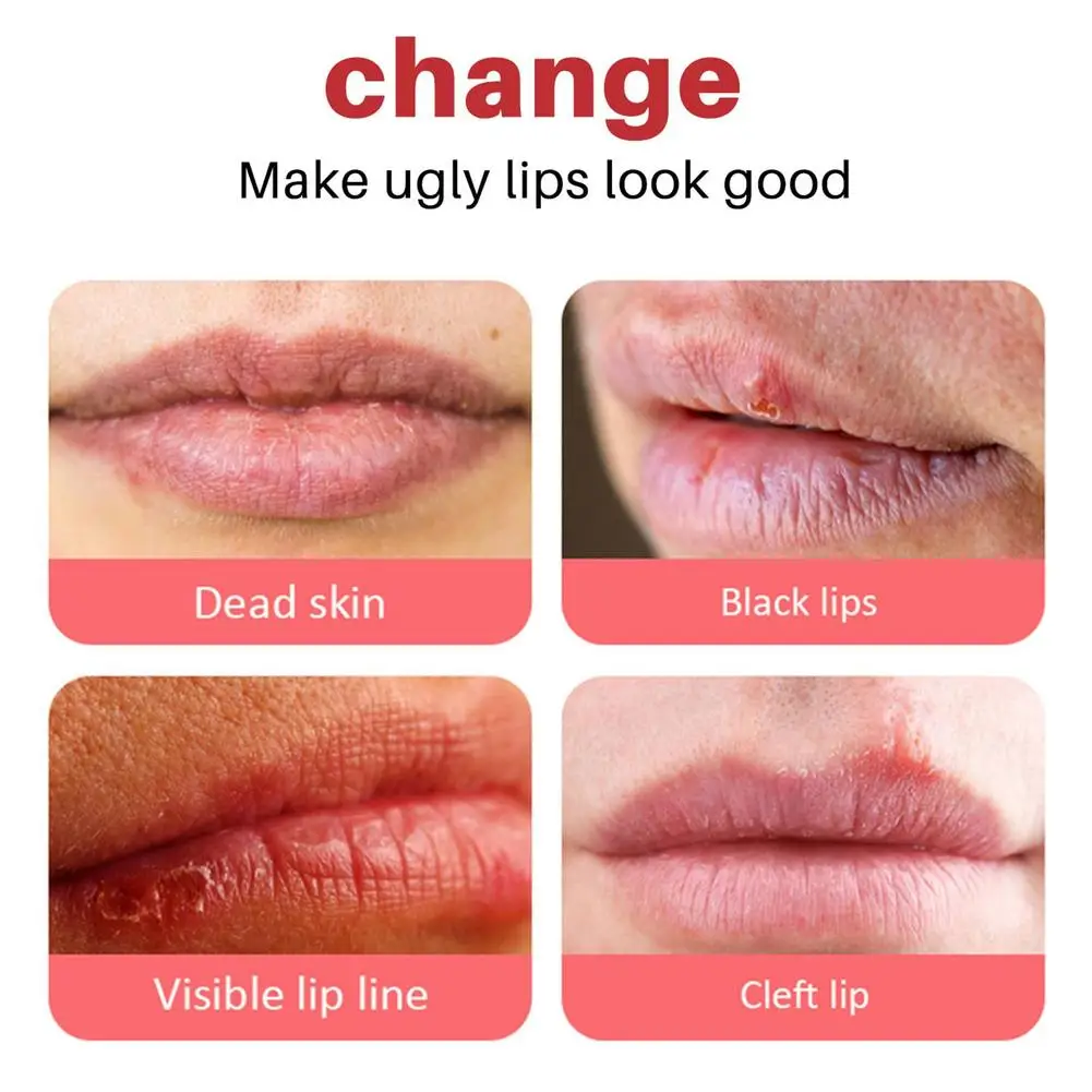 NEW Sumptuous Pure Natural ESSENCE Lip Balm Remove Dark Lighten Lip Mask Fade Lip Line Brighten Exfoliating Moisturize 6
