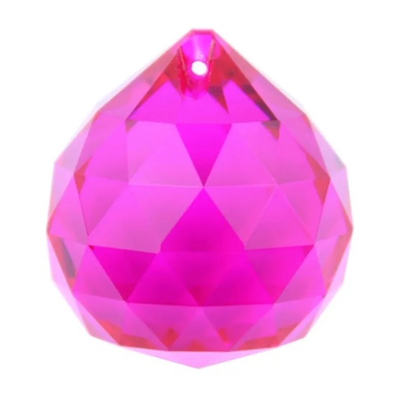 50mm 60mm 80mm 100mm 10 Pcs Color K9 Crystals Glass Faceted Hanging Ball Prism for Mariage Wedding Parting Hotel Home Decoration 100meters 30mm faceted ball 14mm octagon bead lighting ball accessories pendants home decoration suncatcher crystal prisms