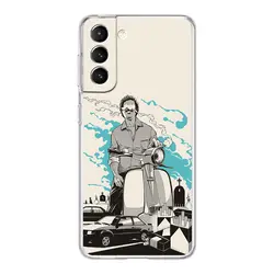 Narcos TV Series Pablo Escobar Clear Phone Case for Samsung S20 Plus (B7)