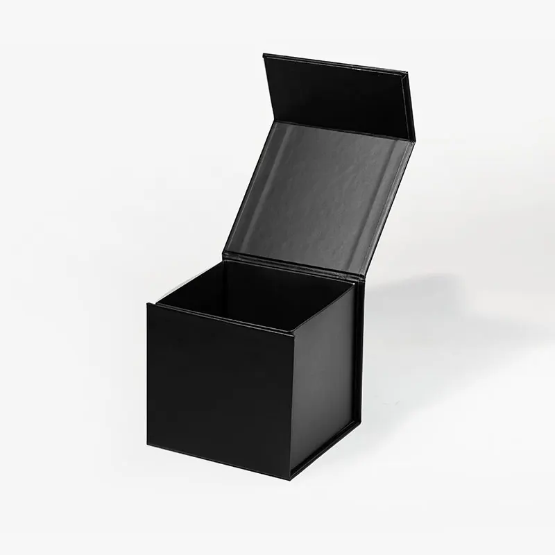 지오토박스 9.5x9.5x9.5cm | 8.6x8.6x8.9cm XS 큐브 크기 자석 마감 접이식 선물 상자 선물용 포장