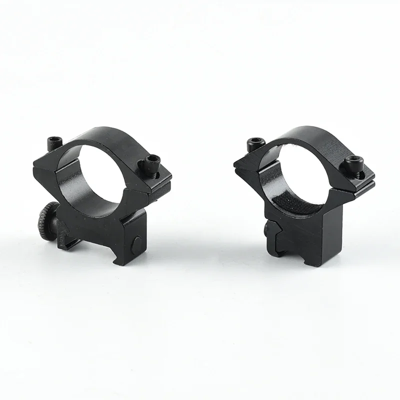 11mm/20mm Dovetail Rail for Hunting Rifle Scope 25.4mm Riflescope Mount Ring Hunting Airsoft Accessories 2PCS/Set rifle scope mount ring