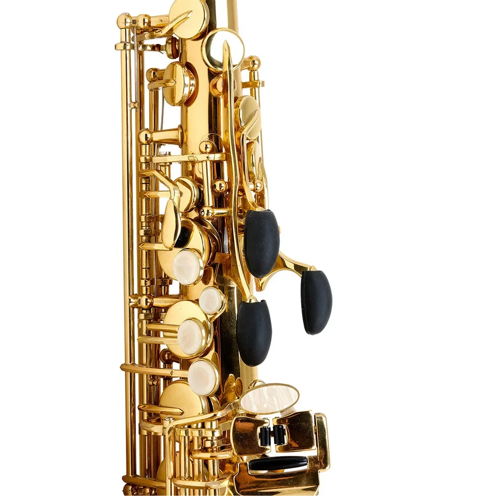 3 Pcs/Sets Saxophone Palm Rests Side Key Pads Leather Pads Professional Woodwind Musical Instrument Accessories saxophone accessories saxophone pads