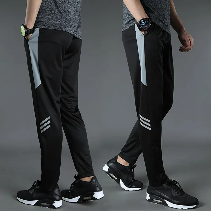 Running Pants Men's Casual Loose Fitting Spring Autumn Sports Pants Guards Quick Drying